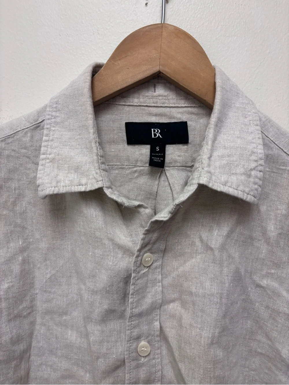 Banana Republic Slim Fit Linen Shirt